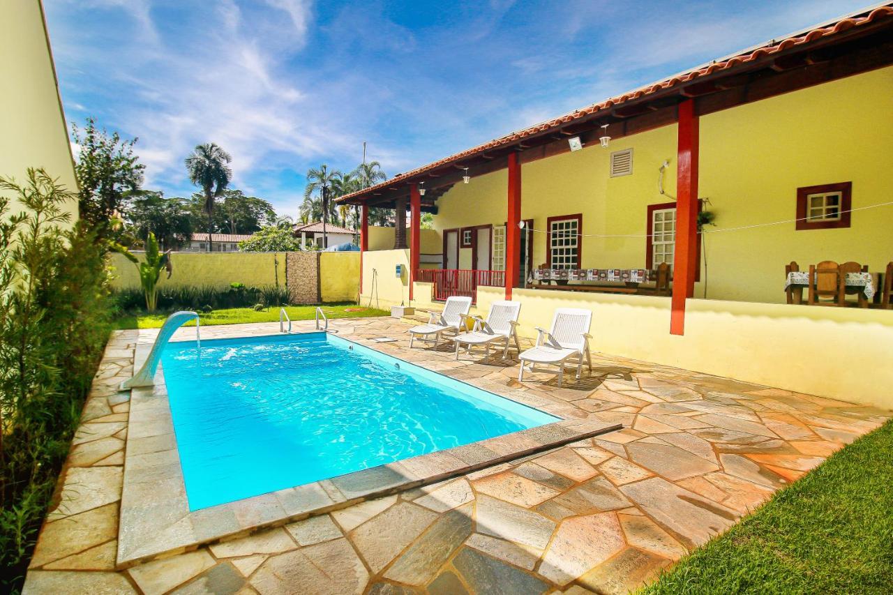 Casa Del Rey - Cond. Fechado Centro Villa Pirenópolis Exteriör bild